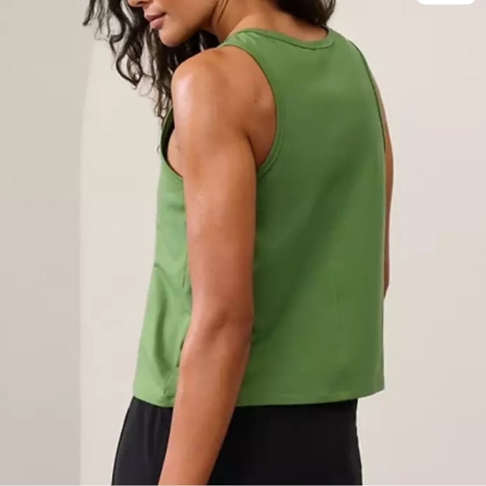 Athleta | Essentials Tank | Baja Green